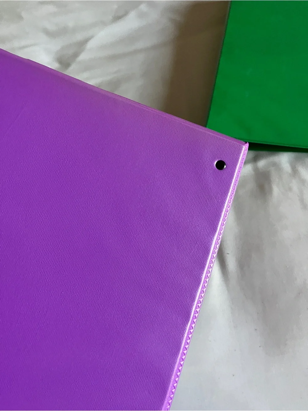 Avery Green & Purple 3-Ring Binders Set 1 Inch Spine